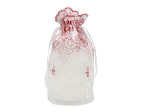  сумка упаковка упаковка мешочек сумка бардачок (13cm×18cm) бур nji- цветок вышивка ( розовый ) (1 шт )
