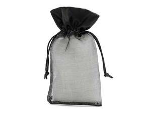  сумка упаковка упаковка мешочек сумка бардачок (10cm×18cm) атлас × бур nji-( чёрный ) (1 шт )
