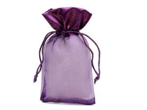  сумка упаковка упаковка мешочек сумка бардачок (10cm×18cm) атлас × бур nji-( фиолетовый ) (1 шт )