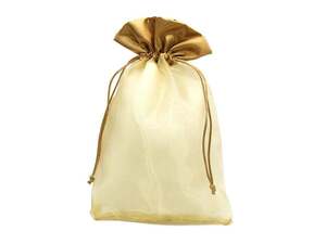  сумка упаковка упаковка мешочек сумка бардачок (18cm×28cm) атлас × бур nji-( Gold ) (1 шт )