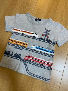 サイズ110 クレードスコープ　 半袖Tシャツ 電車