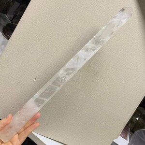 【限定品】360MM AAAAAAAAAAA級☆高透明度天然水晶六角柱0530-YS-239D