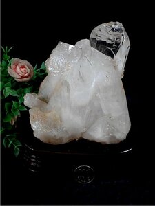 ◆超強いパワーヒマラヤ産天然水晶クラスター179B6-193B127D