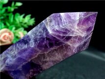 天然～愛の守護石～夢幻紫水晶アメジスト六角柱179G2-67G16D_画像5