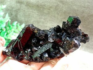 AAA級【魔除け】◆天然モリオン(黒水晶）クラスター179C6-17C28D