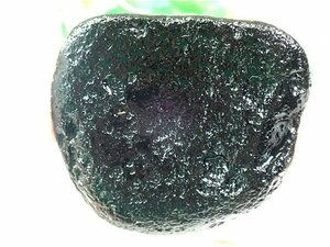 稀少品☆天然モルダバイト隕石原石178T3-YS-22T03Z