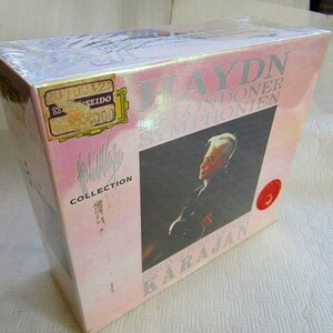 【西独未開封盤　5CD】カラヤン「ハイドン：ロンドン交響曲全曲」1982年