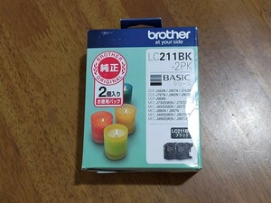 【期限：2026/07】 brother 純正 LC211BK-2PK（ブラック・2個入りパック）※LC211-4PK