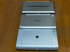 【ノズルチェック正常】Canon PIXUS iP90・iP90v・iP100（正常動作確認済み）計3台組 ※コンパクト・モバイルプリンター