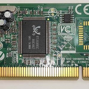 ギガ LANボード LGY-PCI-GT BUFFALO【即決】1Gbps LANカード ネットワークカード LANアダプター Gigabit対応★中古 動作OKの画像4