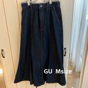 GU レディース デニムマーメイドスカート Mサイズ