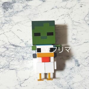 Minecraft　マインクラフト　マイクラ　チキンジョッキー　フィギュア　マスコット　ミニフィギュア