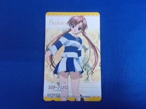 4-034* Sister Princess li pure * telephone card 