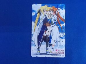 1-319* Magical Girl Lyrical Nanoha * телефонная карточка 