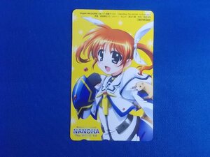 6-327* Magical Girl Lyrical Nanoha * телефонная карточка 