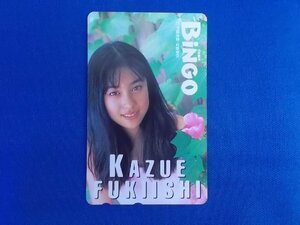 2-134* Fukiishi Kazue * telephone card 