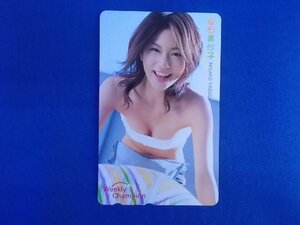 2-112* Yasuda Misako * telephone card 
