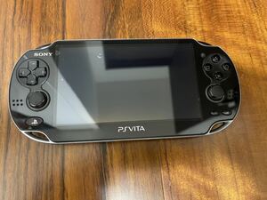 【中古】PSVITA 本体 PCH-1000 メモリーカード×2、専用ケース付き