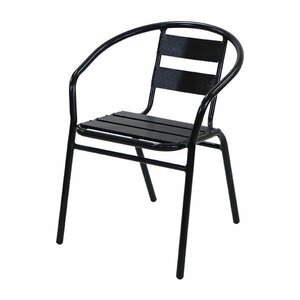 Алюминиевый садовый стул 1 нога черное стекабельное алюминиевое кресло легкое и легко носить садовую мебель кресло