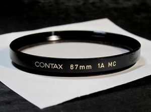 O-221 ■【 CONTAX 67mm 1A MC 】■　中古品．　