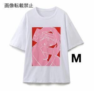 vintage ヴィンテージ レトロ ガールプリント 半袖 Tシャツ トップス Mサイズ レディース★ZARA 好きな方に★2024 S/S 春新作 新品未使用★