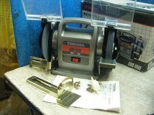  beautiful goods * Toshiba * cutlery grinder CGB-150E 150mm grinder power tool 