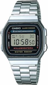 【ほぼ未使用】CASIO チープカシオ 腕時計 デジタル A168WA-1A2WJR カシオコレクション スタンダード