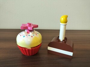 【美品】LEGO duplo★レゴデュプロ★ケーキセット★1-3歳向け