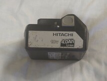 HIKOKI　日立　HITACHI　高圧洗浄　AW18DBL　バッテリーおまけ_画像4
