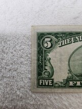 アメリカ　５ドル　レッドシール　１９２８年　旧紙幣　外国紙幣　World Paper Money_画像6