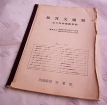 国鉄 四国総局 営業部「旅客交通量(及び荷物積載個数)」資料★昭和52年★全19ページ★予讃線、土讃・中村線、高徳・牟岐線、予土線ほか_画像1