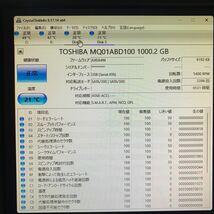 使用時間 6531時間 正常 TOSHIBA MQ01ABD100 1000GB 1TB n20240514-15_画像3