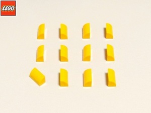レゴ LEGO パーツ １×２×１カーブスロープ（ブライトライトオレンジ）12個 部品 未使用