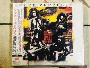 ★非売品3CD　LED ZEPPELIN /レッドツェッペリン「HOE THE WEST WAS WON」 見本盤 　promo only レア盤　japan mint sample obi