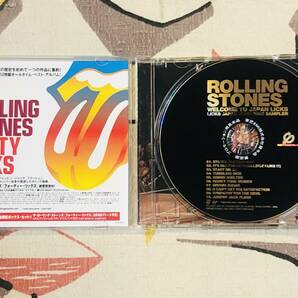 ★非売品CD ROLLING STONES /WEL COME TO JAPAN LICKS「LICKS JAPAN TOUR 2003 SAMPLER」 見本盤 promo only レア盤 japan mint sampleの画像3