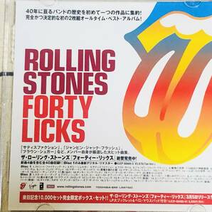 ★非売品CD ROLLING STONES /WEL COME TO JAPAN LICKS「LICKS JAPAN TOUR 2003 SAMPLER」 見本盤 promo only レア盤 japan mint sampleの画像4