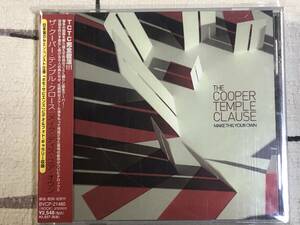 ★非売品CD クーパーテンプルクロース /THE COOPER TEMPLE CLAUSE 「MAKE THIS YOUR OWN」見本盤 promo only japan mint sample obi