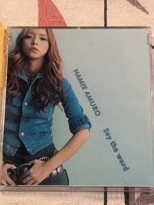 ★非売品CD　安室奈美恵 /NAMIE AMURO「Say the word」 見本盤 　promo only レア盤　japan mint sample