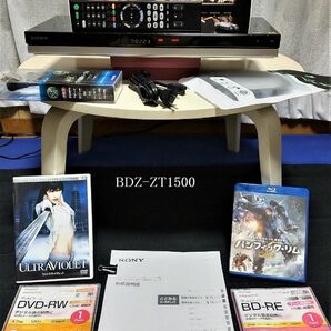 SONY BDZ-ZT1500 ブルーレイレコーダー 1TB 3番組同時録画 無線LAN内蔵 外付けHDD対応☆動作良好整備品17
