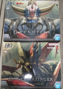 [ new goods not yet constructed goods ] HG 1/144 Grendizer INFINITISM * Great Mazinger INFINITY Ver. set Bandai 