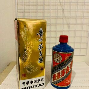 【空瓶】 貴州茅台酒 MOUTAI 天女ラベル マオタイ酒　空軍専売　激レア