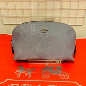 【まあまあ美品】 COACH コーチ 小物入れ　ポーチ　レザー