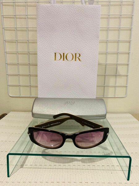 【まあまあ美品】Christian Dior ディオール　サングラス　度なし　男女兼用