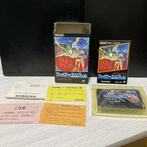 ★ファミコン★ ファイアーエンブレム 暗黒竜と光の剣 FC 箱説付 美品 動作確認済み ファミリーコントローラー レトロ