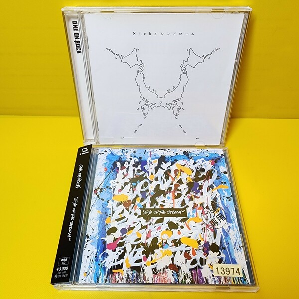 新品ケース交換済み　「Nicheシンドローム」「Eye of the Storm」ONE OK ROCK