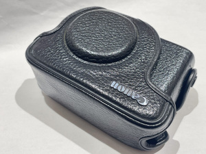 【絶版 良上品 即決】CANON PowerShot G9 用純正革ケース SC-DC55A　キヤノン / genuin leather case