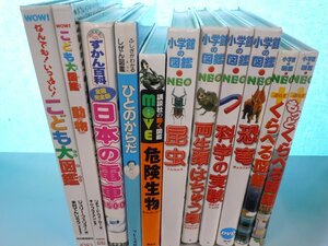 【図鑑】《まとめて11点セット》なんでもいっぱいこども大図鑑/小学館の図鑑NEO/くらべる図鑑/昆虫/科学の実験/恐竜 他