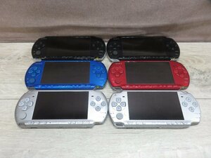 【中古】SONY PSP プレイステーションポータブル 本体 ジャンク6台セット PSP-2000/3000