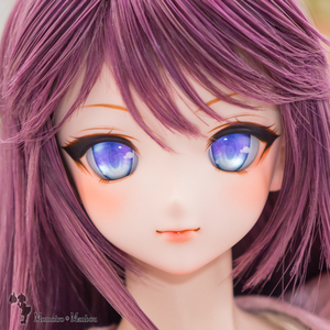 Art hand Auction ■Momoman DDH-09 カスタム ヘッド + アイ F肌/N肌 フレッシュ肌(ノーマル肌), 人形, キャラクタードール, ドルフィードリーム, パーツ