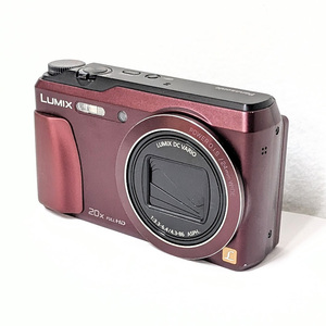 [19002]* пуск подтверждено * Panasonic Panasonic TZ55 LUMIX красный цифровая камера цифровая камера бытовая техника фотосъемка прибор compact DMC-TZ55
